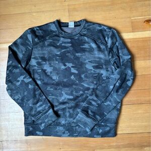 Men's Camouflage Crew Neck Sweatshirt